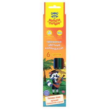 Карандаши цветные Мульти-Пульти 