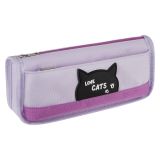 Пенал мягкий 215*90*55 MESHU "Cute Cat", полиэстер