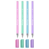 Ручка шариковая Berlingo "Starlight S" синяя, 0,5мм, корпус ассорти пастель