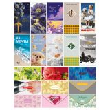 Конверт для денег Арт и Дизайн "Ассорти №50", 83*167мм, 20 дизайнов, с отделкой