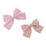Заколка для волос MESHU, бант, розовая, ассорти, 14*13см, европодвес