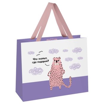 Пакет подарочный 32*26*12см MESHU 