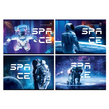 Альбом для рисования 40л., А4, на скрепке BG 