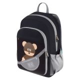 Рюкзак Först Easy Start "Teddy bear" 44*31*14см, 2 отделения 3 кармана, уплотненная спинка