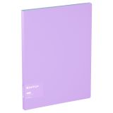 Папка с пружинным скоросшивателем Berlingo "Haze" А4, 17мм, 600мкм, с внутр. карманом, сиреневая, софт-тач