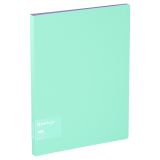 Папка с пружинным скоросшивателем Berlingo "Haze" А4, 17мм, 600мкм, с внутр. карманом, мятная, софт-тач