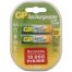 Аккумулятор GP AA (HR06) 1000mAh 2BL