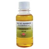 Масло льняное уплотненное ЗХК,  для художественно-живописных работ, 120мл