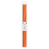 Бумага крепированная ТРИ СОВЫ, 50*250см, 32г/м2, оранжевая, в рулоне, пакет с европодвесом