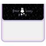 Папка для тетрадей 1 отделение, Först  "Bunny" (Зайчик), А5, пластик, на липучке