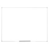 Доска магнитно-маркерная OfficeSpace, 90*120см, рамка ПВХ, полочка
