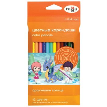 Карандаши цветные Гамма 
