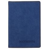 Обложка для автодокументов OfficeSpace "Denim", экокожа, синий