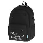 Рюкзак Först Schoolgirl, 45*30*17см, 2 отделения, 4 кармана, черный