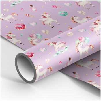 Упаковочная бумага глянц. 70*100см, MESHU 