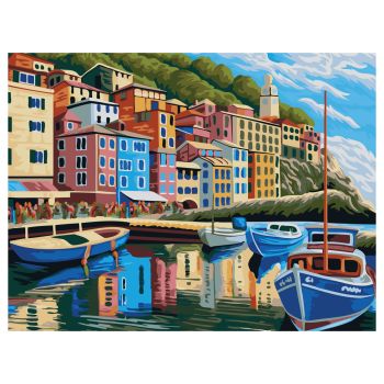 Картина по номерам на холсте ТРИ СОВЫ 