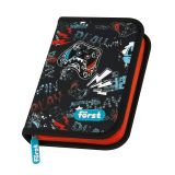 Пенал 1 отделение, 200*140*40 Först "Flawless Victory", дополнительная откидная секция, полиэстер