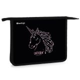 Папка для тетрадей 1 отделение, А5 Berlingo "Night sky", 240*205*40мм, пластик, на молнии