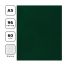 Тетрадь 96л., А5 клетка BG, бумвинил, зеленый