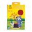 Цветная бумага самоклеящаяся А5, Мульти-Пульти, 12л., 12цв., в папке с европодвесом, 