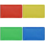 Визитница карманная OfficeSpace на 20 визиток, 65*110мм, ПВХ, ассорти