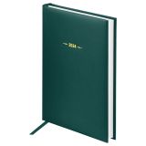 Ежедневник датированный 2024г., А5, 176л., балакрон, OfficeSpace "Ariane", зеленый