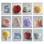 Комплект (12 шт.) предметных тетрадей 48л. BG "Пушистая информация", микро sandy-touch лак