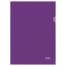 Папка-уголок СТАММ А4, 180мкм, пластик, непрозрачная, фиолетовая