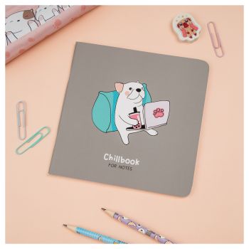 Записная книжка 170*170мм 40л. на скрепке MESHU 