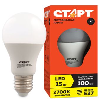 Лампа светодиодная Старт LED, серия 
