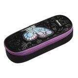 Пенал корпусный 1 отделение, 220*90*45 мм, Berlingo "Butterfly Effect", полиэстер