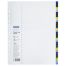 Разделитель листов OfficeSpace А4+, 31 лист, цифровой 1-31, цветной, пластиковый