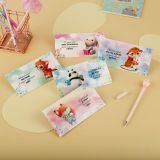 Конверт для денег MESHU "Милые питомцы", 85*164мм, глянц. ламинация, микс 5 дизайнов