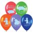 Воздушные шары,  10шт., М12/30см, MESHU 