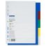 Разделитель листов OfficeSpace А5, 5 листов, без индексации, цветной, пластиковый