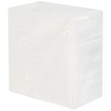 Салфетки бумажные диспенсерные OfficeClean (N2), 1-слойные, 17*17,5см, белые, пленка, 300шт.