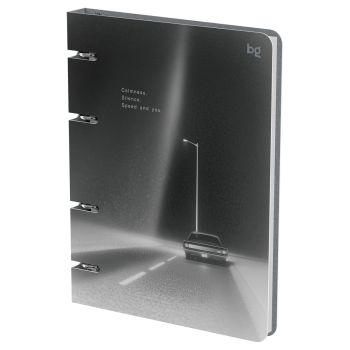 Тетрадь на кольцах А5, 120л., BG 