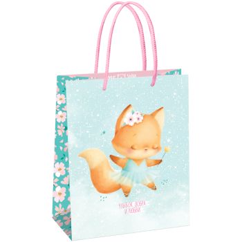 Пакет подарочный 18*23*10см MESHU 