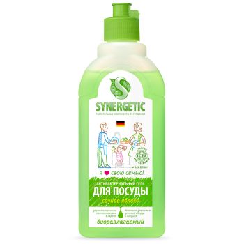 Средство для мытья посуды и игрушек Synergetic 