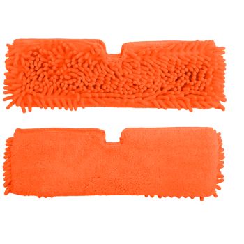 Насадка МОП для швабры OfficeClean Professional двусторонняя, 40*10см, микрофибра, оранжевая