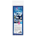 Закладки самоклеящиеся для книг формата А4 (ляссе с клеевым краем), ПВХ, 6 штук, ArtSpace, индиго синий