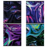 Тетрадь 96л., А5, клетка на гребне BG "Эквалайзер", глянцевая ламинация