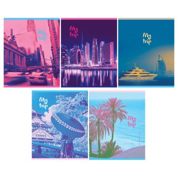 Тетрадь 96л., А5, линия BG 