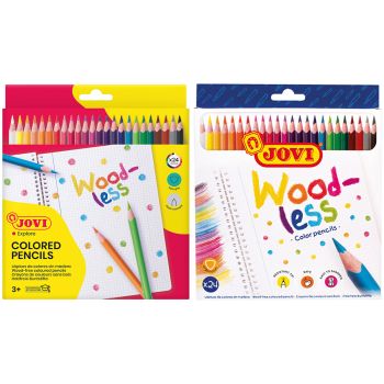 Карандаши цветные пластиковые JOVI 