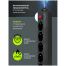 Сетевой фильтр Defender ES 5 розеток 3,0м, черный