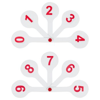 Веер-касса цифр от 0 до 9, СТАММ