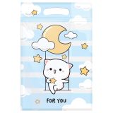 Набор подарочных пакетов 15*22 см, зип-лок, MESHU "Забавные котята", 35шт.