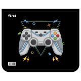 Папка для тетрадей 2 отделения, А5, Först  "Computer games" (Компьютерные игры), пластик, на молнии