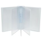 Демосистема настенная OfficeSpace с 10 панелями А4, белая