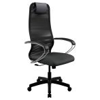 Кресло руководителя Метта SU-B-8, сетка черная, топ-ган (131/001), DA.16.1.222